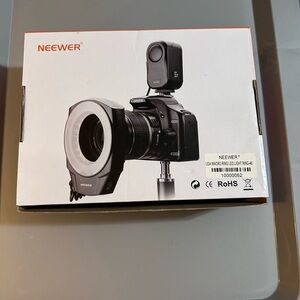 Neewer Ring Light Ring 48 New Open Box Photo Light LED New Open Box Kit + Accs